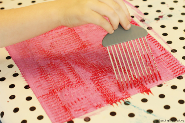how to make painted papers
