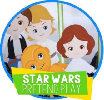 Free Star Wars Play Dough Set for Pretend Play