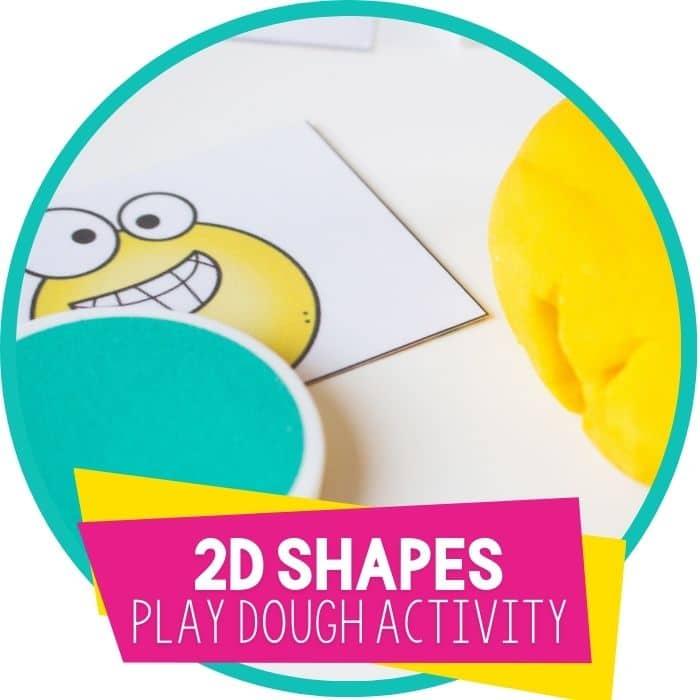 Exploring Shapes with Play Dough