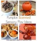 Pumpkin Scented Sensory Play Ideas