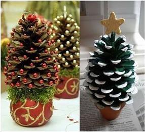 Image result for PINECONE TREES