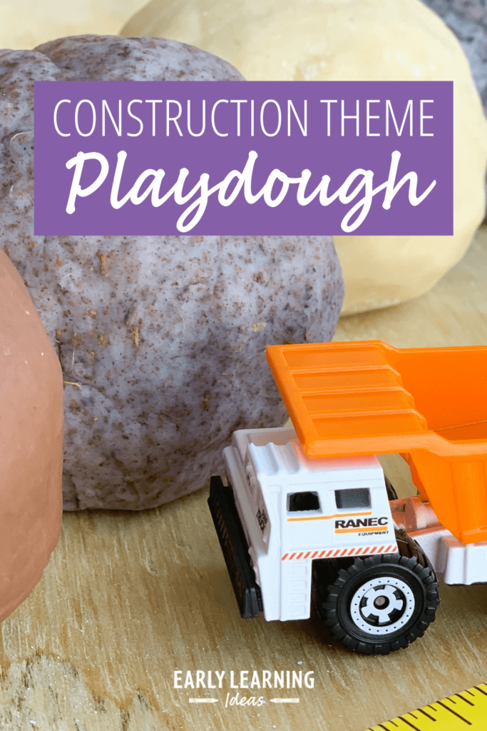 best construction theme playdough