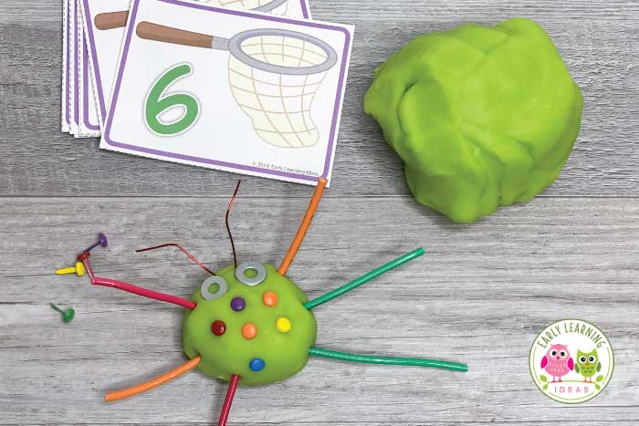 playdough math activity