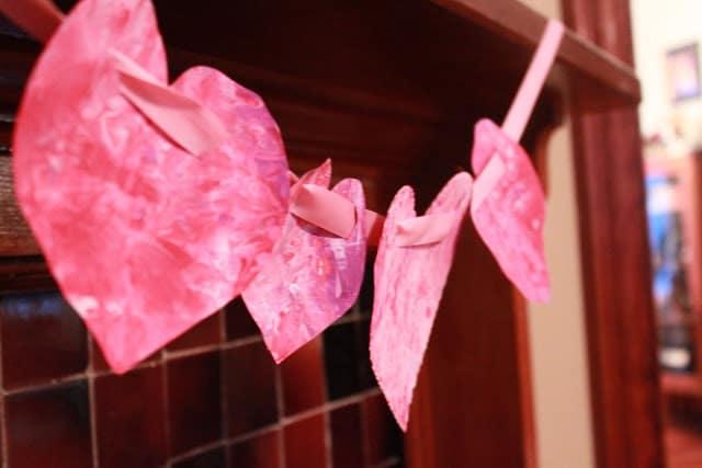 Valentine's Day Art Garland