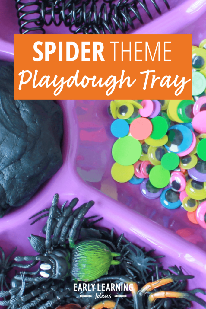 spider playdough activities