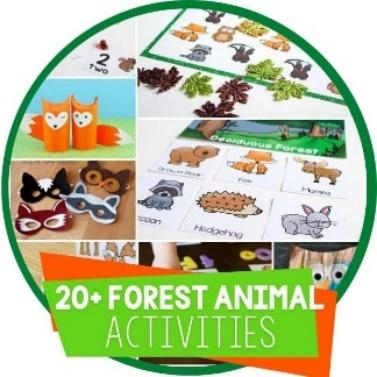 Fun Ideas For A Forest Animal Unit Study