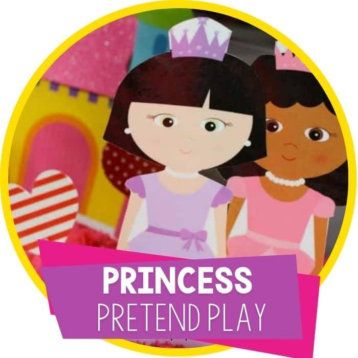 Free Princess Printable Set for Sensory Play