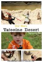 Star Wars Tatoonie Desert Sensory Bin