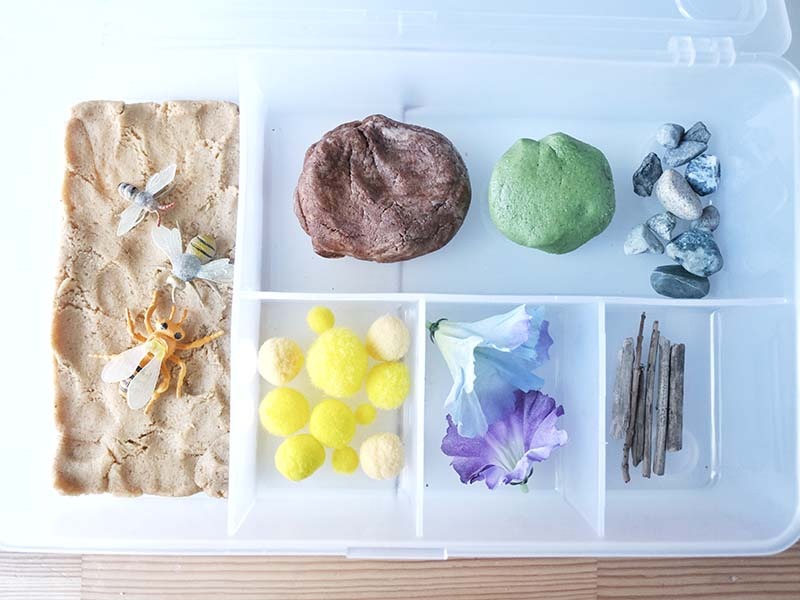 10+ Open-ended Play Dough Tinker Box Ideas