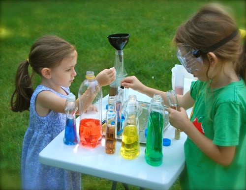 This may contain: there are many different pictures with the words color experiments steam