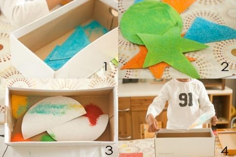 Salt Glitter Shape Garland Glitter