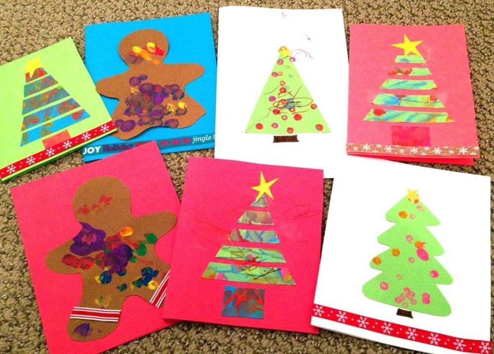 Holiday Cards that Kids of All Ages Can Make and Decorate