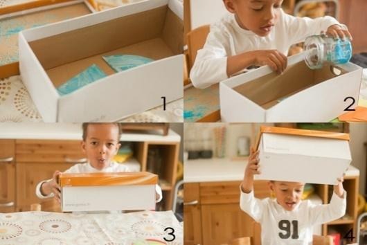 Salt Glitter Shape Garland Shaking