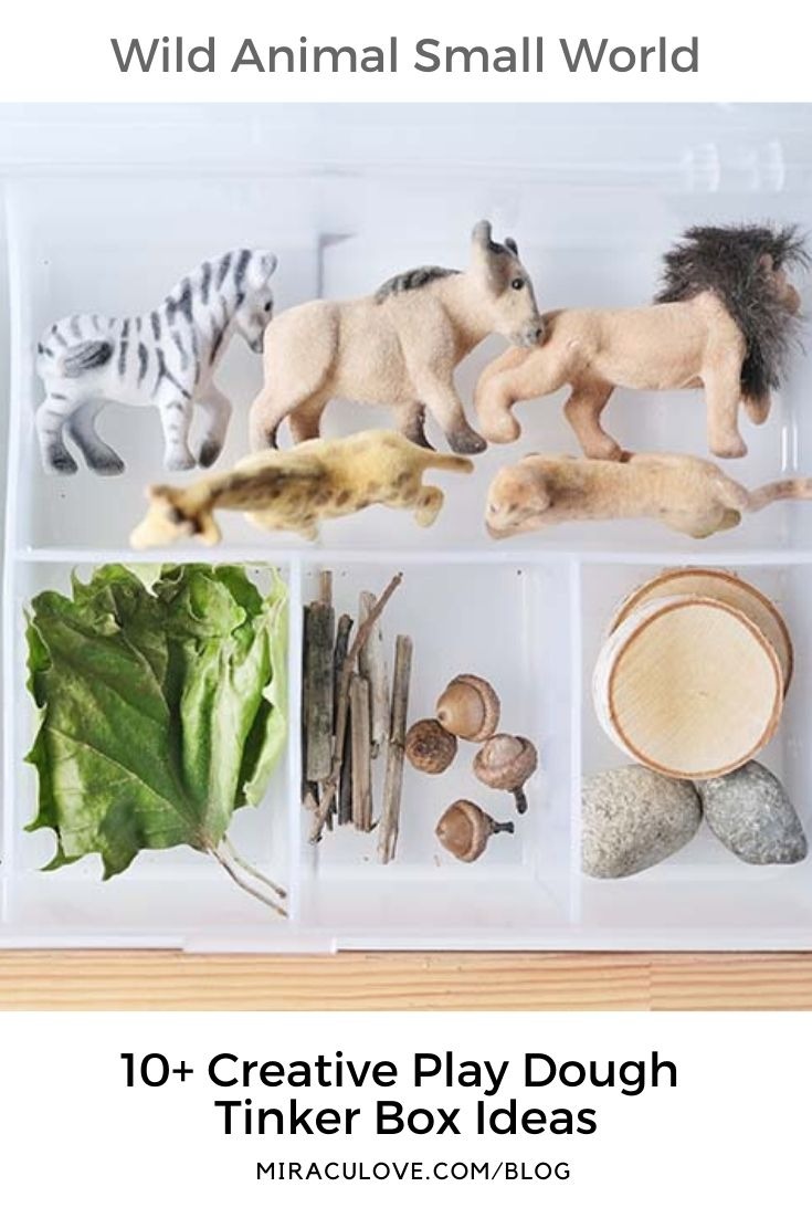 10+ Open-ended Play Dough Tinker Box Ideas