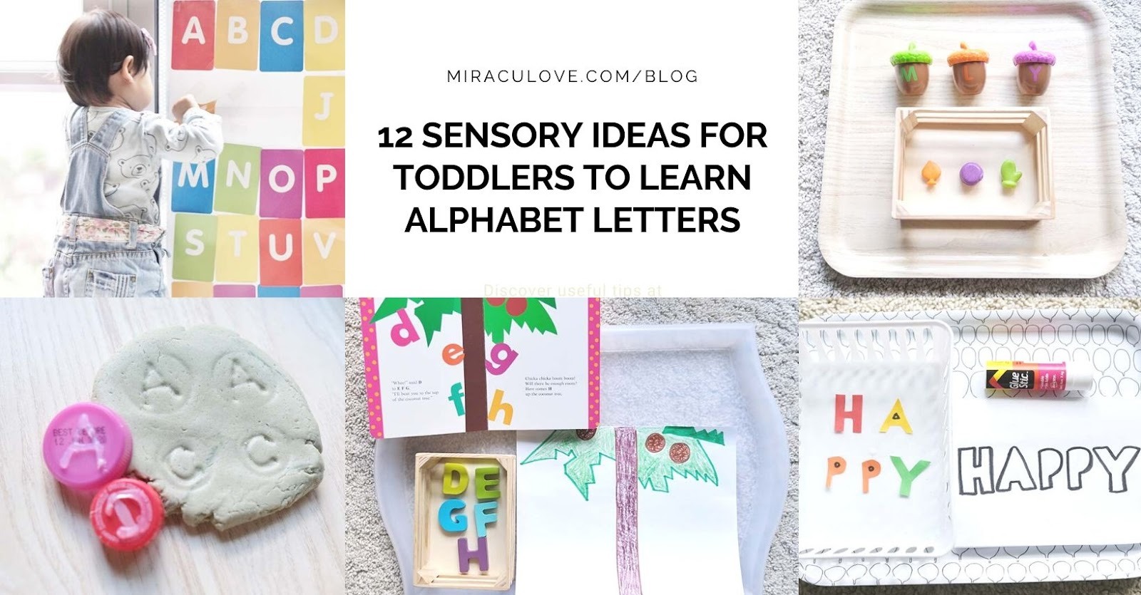 Featured image for 12 Fun Sensory Activities for Toddlers to Learn Alphabet Letters