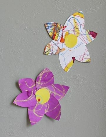 Art for Kids: Colorful Watercolor Flowers