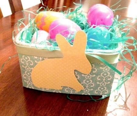 How to Make a DIY Easter Basket or Bucket from Recycled Containers