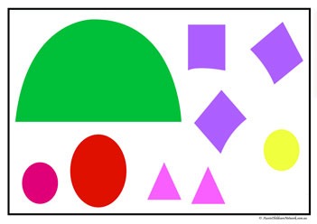 Dinosaur Shapes Set7