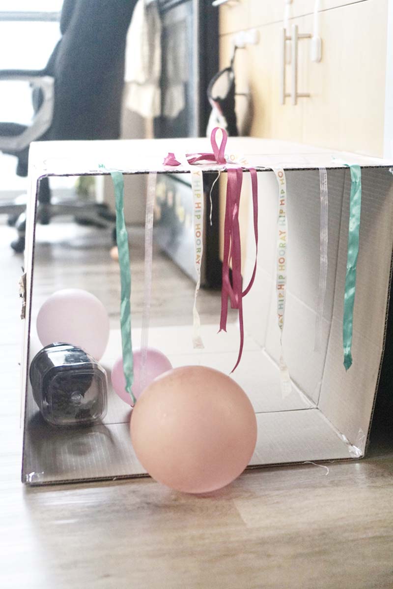 Simple But Fun Cardboard Box Play Tunnel for Crawling Babies & Toddlers