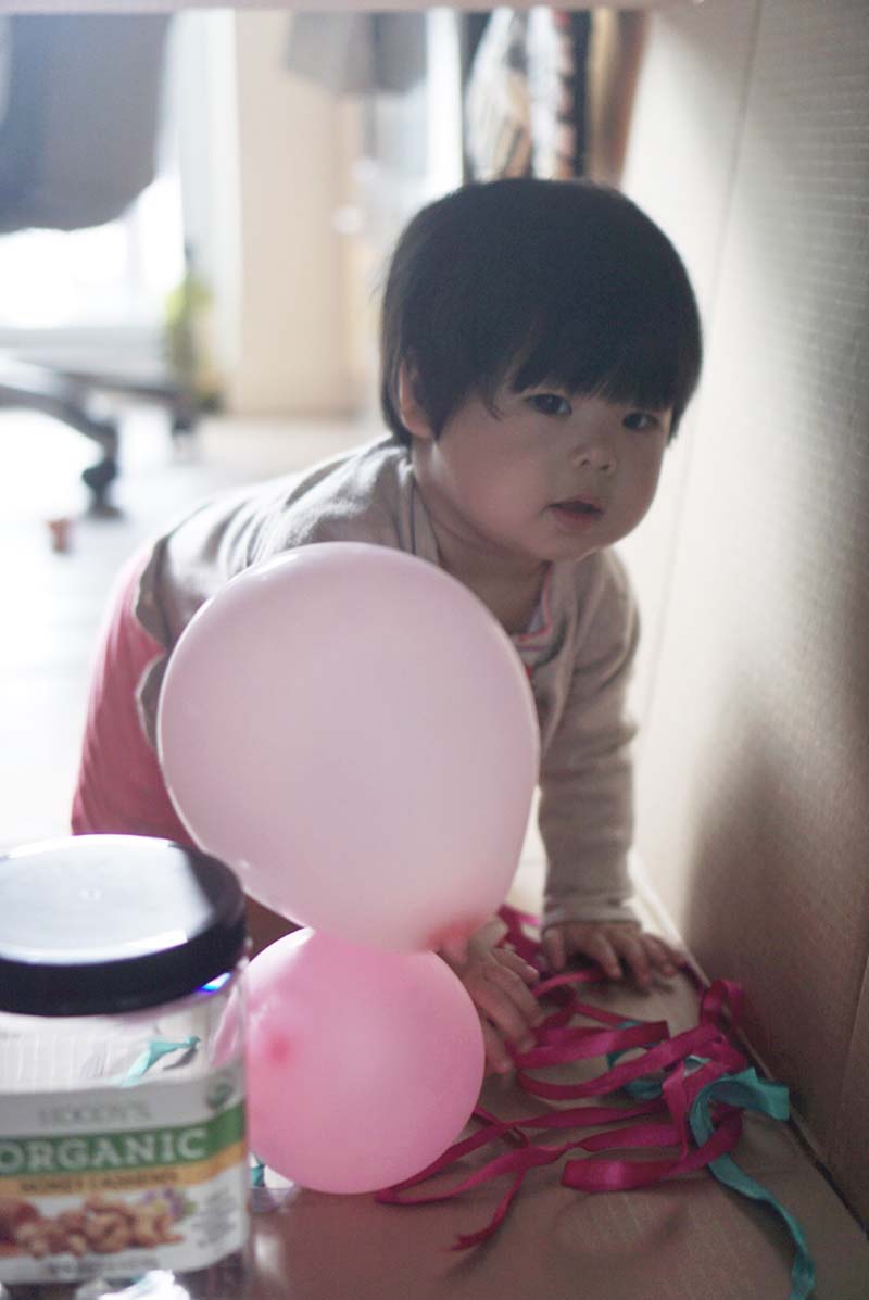 Simple But Fun Cardboard Box Play Tunnel for Crawling Babies & Toddlers