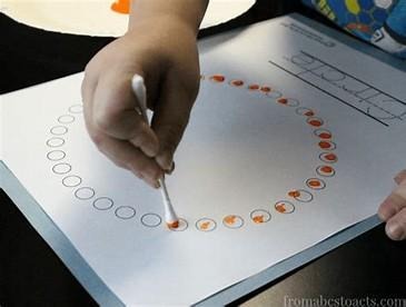 Image result for painting with Q-tips