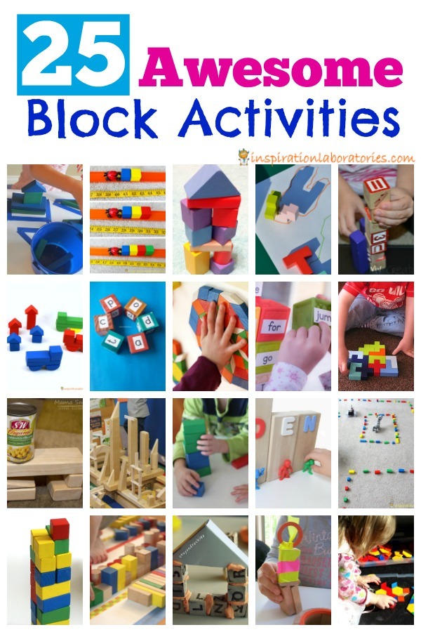 Expand your block play with this collection of activities using blocks.
