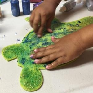 Fun Glitter Glue Felt Creatures Kids Craft: Easy For Kids to Make