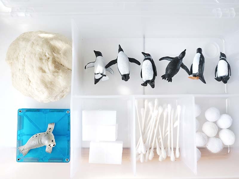 10+ Open-ended Play Dough Tinker Box Ideas