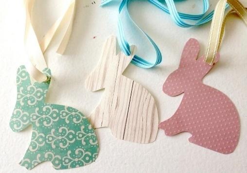 Easter Bunny Tags for baskets or gifts - free printable