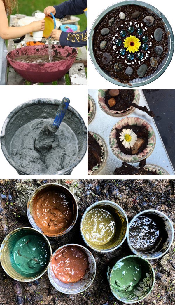Tons of fun and creative ways for kids to play in the mud! #mudplayideas #mudactivitiesforpreschool #mudrecipeforkids #internationalmudday #growingajewelerose