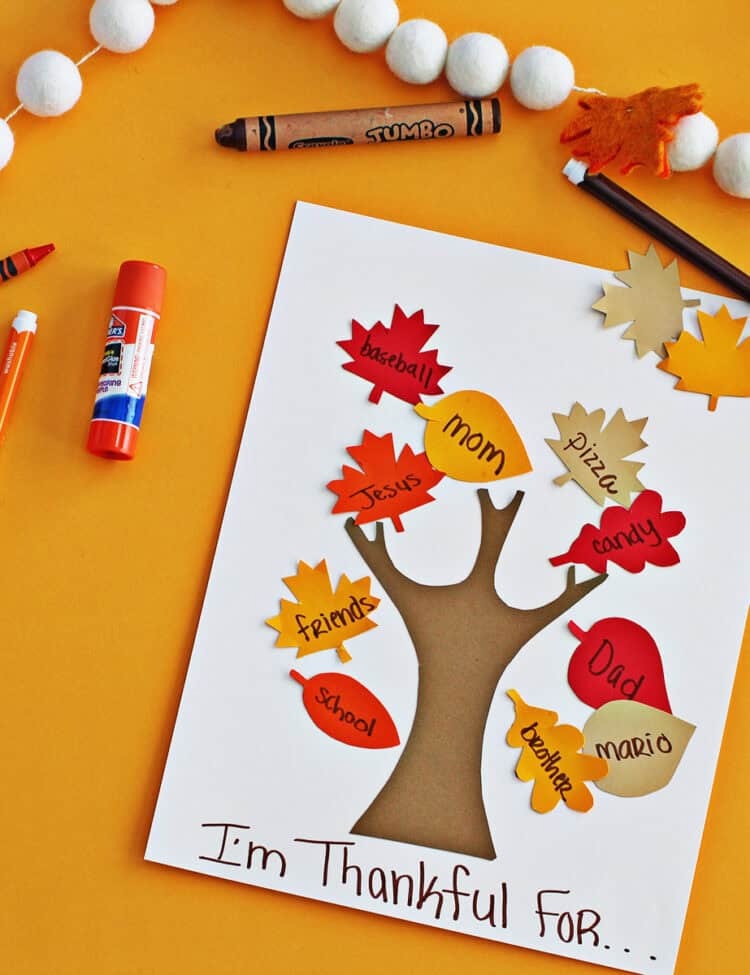 I'm thankful for you fall craft.