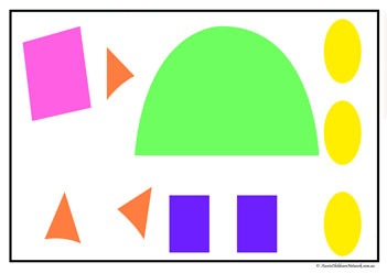 Dinosaur Shapes Set10