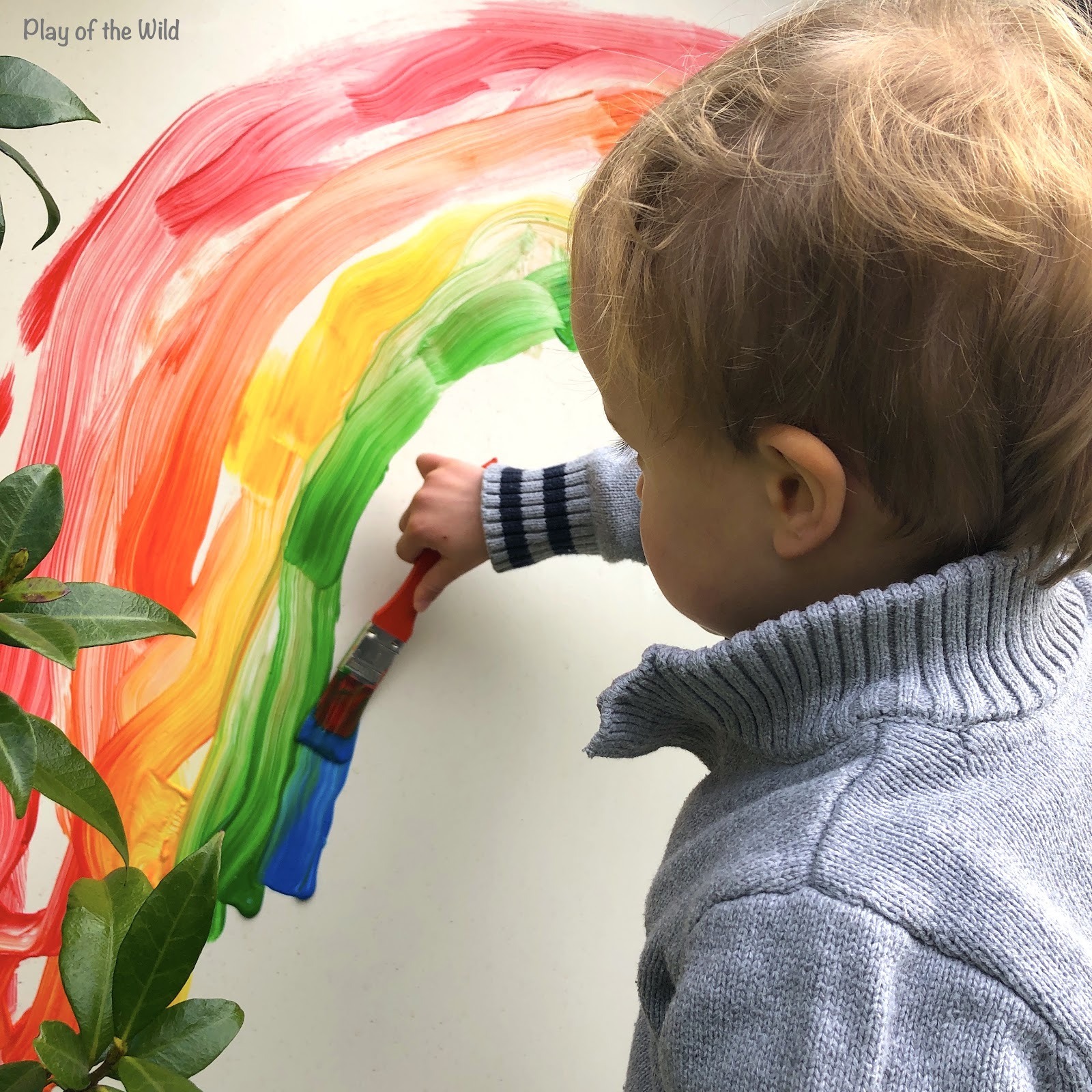 upright mark making.