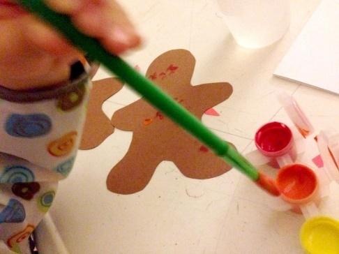 Painting Homemade Cards that Kids Can Make