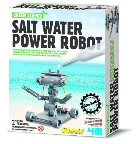 4M Salt Water Powered Robot Kit