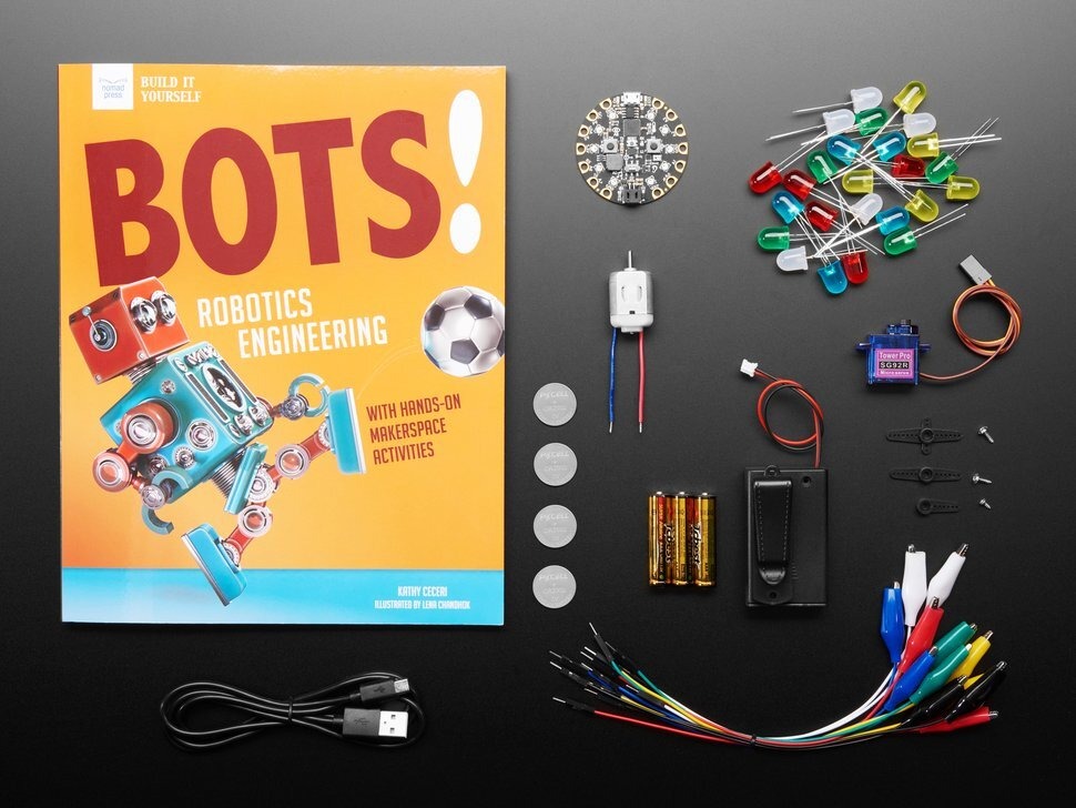 Check out the BOTS book Adafruit parts bundle!