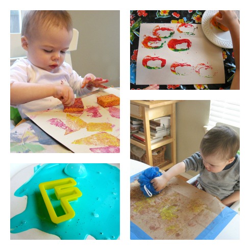 toddler painting activities for daycare