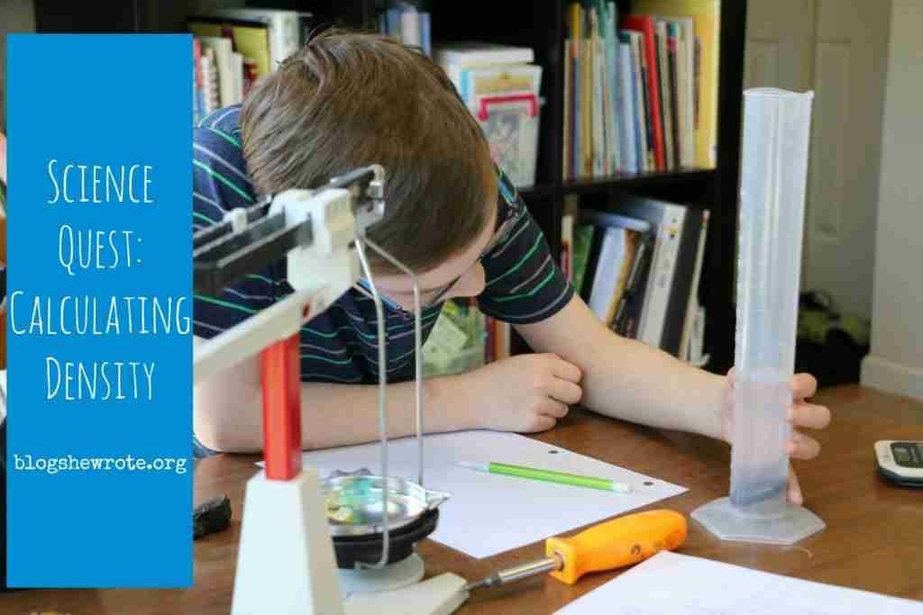 Science Quest Calculating Density