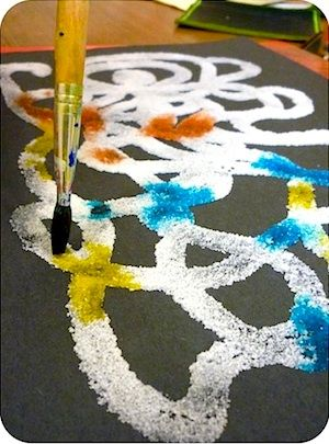 This may contain: a cake made to look like an island with sea animals on it