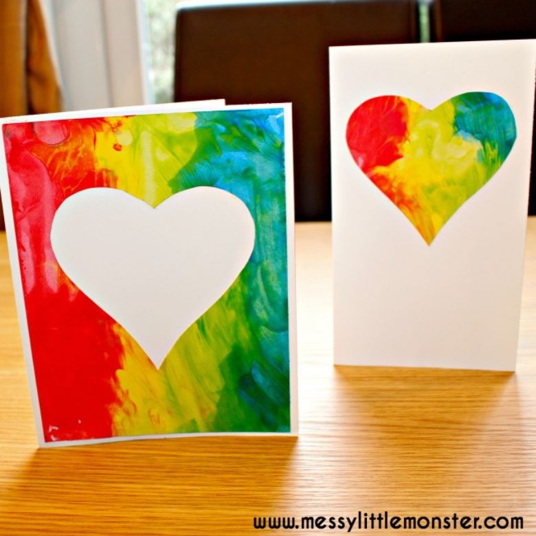 No mess painting rainbow art project for toddlers and preschoolers