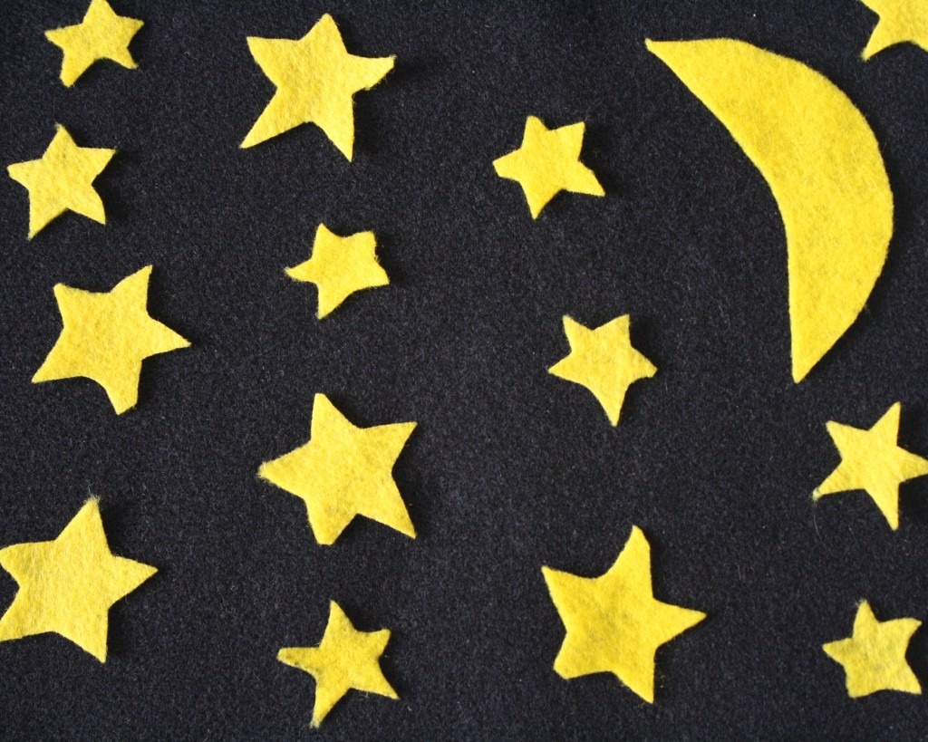 DIY Night Sky Felt Play Set