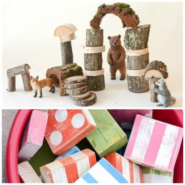 DIY Blocks Natural and Outdoor