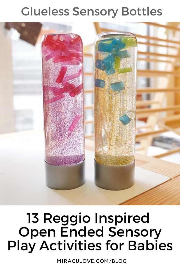 13 Reggio Inspired Open Ended Sensory Play Activities for Babies