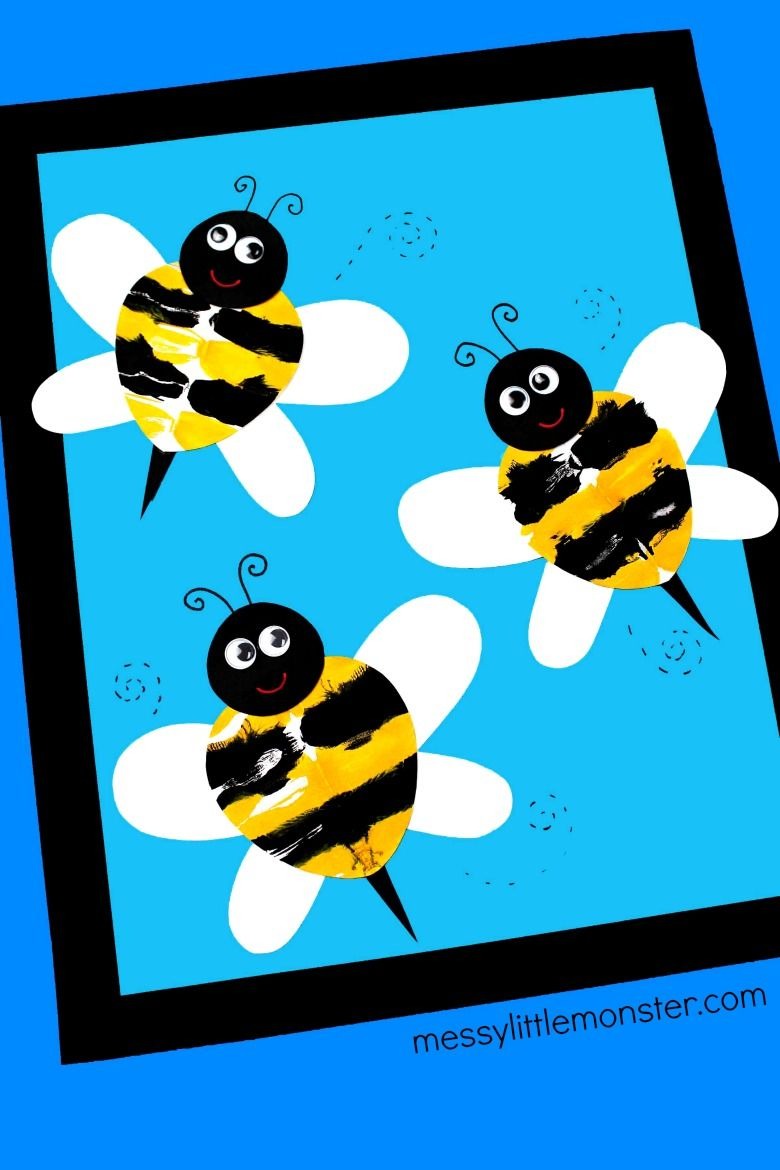 No mess symmetry art - squish art for kids