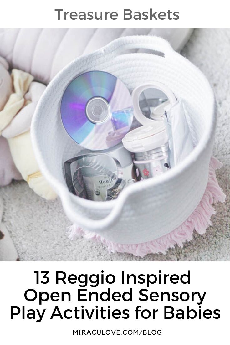 13 Reggio Inspired Open Ended Sensory Play Activities for Babies