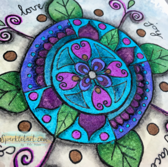 Doodled Mandala 2016 WM